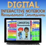 Digital Interactive Notebook - Measurement Conversions - D