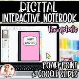 Digital Interactive Notebook Template | 5 Tabs | COMMERCIAL USE