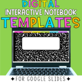 Digital Interactive Notebook Template
