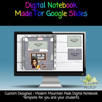 Preview of Digital Interactive Notebook Template | Create your Own | Diverse