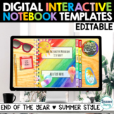 Digital Interactive Notebook Templates Google Slides  END 