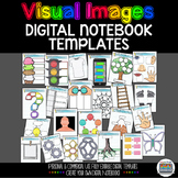 Digital Interactive Notebook Visual Images Templates Perso