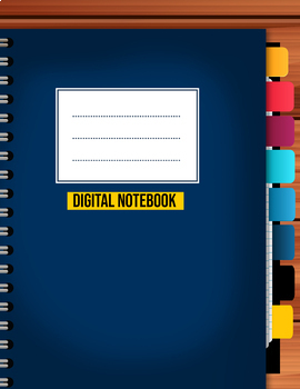 Preview of Digital Interactive Notebook for Remote Learning