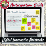 Digital Interactive Notebook (slides templates): Theme Ant