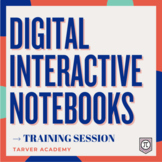 Digital Interactive Notebooks Training // Professional Dev