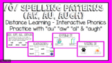 Digital Interactive Phonics: Au, Aw, Augh Activity