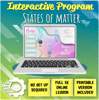 Preview of Digital Interactive Program: Heat Energy-States of Matter