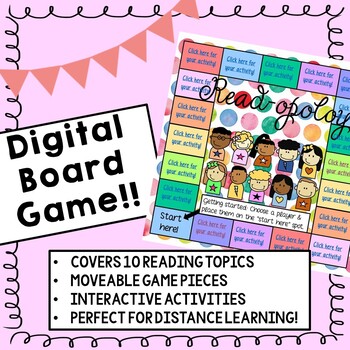 Preview of Digital Interactive Reading Board Game