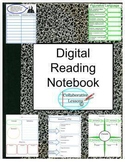 Digital Interactive Reading Notebook | Distance Learning Interactive Notebook