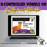 Digital Roll, Click & Read |Phonics Game| R-Controlled Vow