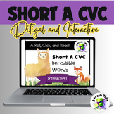 Digital Short A Roll and Read CVC Words & Sentences |Phoni