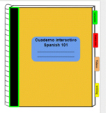 Digital Interactive Spanish 101 Notebook