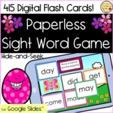 Digital Interactive Spring Sight Word Game | Paperless | G