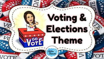 Preview of Digital Interactive Voting & Elections Theme Unit