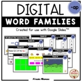 Digital Interactive - "ap"- Word Family Activities (Google