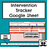 Digital Intervention Tracker - Distance / Remote or In Cla