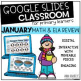 Digital January Math and ELA Review