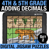 Digital Jigsaw Puzzles: Adding Decimals | Digital Math Act