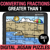 Digital Jigsaw Puzzles: Converting Fractions in Google For