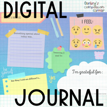 Preview of Digital Journal: SEL-based student reflections