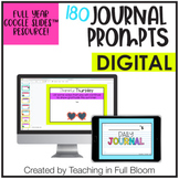 Digital Journal Prompts - 180 Digital Writing Prompts - Go
