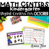 Math Centers Kindergarten October