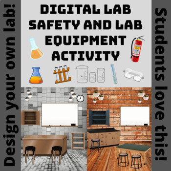 Preview of Digital Lab Safety and Lab Equipment Activity