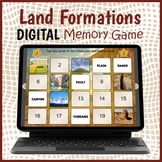 Digital Landforms Game - Land Formations Matching Game