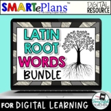 Digital Latin Root Words Vocabulary Unit (10 week bundle) 