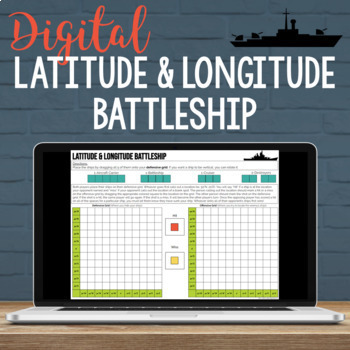 Preview of Digital Latitude and Longitude Battleship