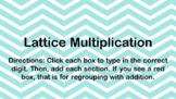 Digital Lattice Multiplication