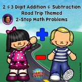 Digital Learning: 2 & 3 Digit Addition & Subtraction 2 Ste