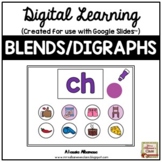 Digital Learning - BLENDS/DIGRAPHS for Distance Learning {