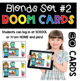 Digital Learning BOOM Cards: Blends Set #2 Distance Learning