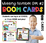 Digital Learning BOOM Cards: Missing Number Set #2 Distanc