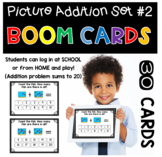 Digital Learning BOOM Cards: Picture Addition Set #2 Dista