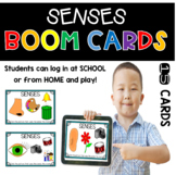 Digital Learning BOOM Cards: Senses Distance Learning
