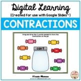 Digital Learning - CONTRACTIONS {Google Slides™/Classroom™}