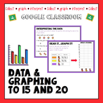 Preview of Digital Learning: Data and Graphing to 15 & 20