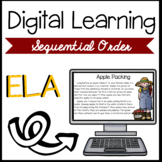 Digital Learning ELA Google Slides: Sequential Order