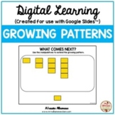 Digital Learning - GROWING PATTERNS {Google Slides™/Classroom™}