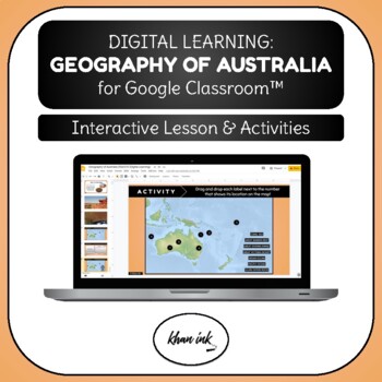 Preview of Digital Learning: Geography of Australia (SS6G11)