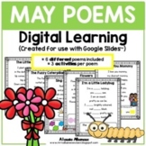 Digital Learning - MAY POEMS for Distance Learning {Google