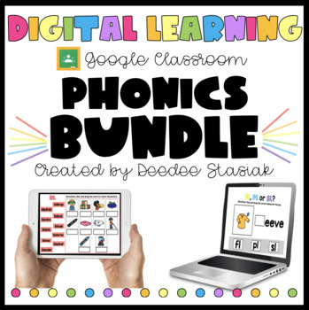 Preview of *Digital Learning Phonics BUNDLE!