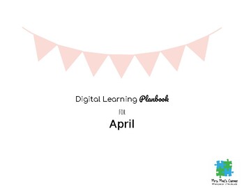 Preview of Digital Learning Planbook