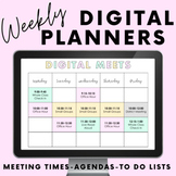 Digital Learning Planner // Distance Learning