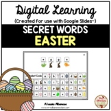 Digital Learning - SECRET WORDS (EASTER) for Distance Lear