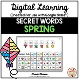 Digital Learning - SECRET WORDS (SPRING) for Distance Lear