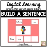 Digital Learning - SENTENCES for Distance Learning {Google