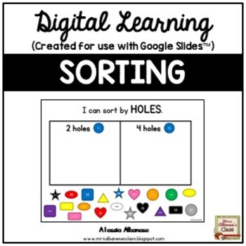 caja registradora Espinas aventuras Digital Learning - SORTING for Distance Learning {Google Slides™/Classroom™}